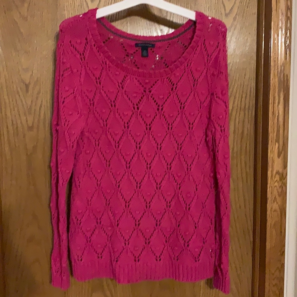 Tommy Hilfiger, size large, pink